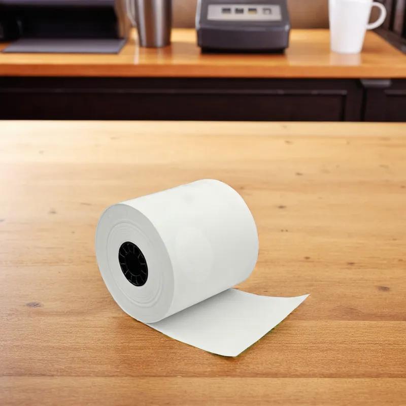 Register Tape Roll 2.25IN X80FT Paper White Thermal 50/Case