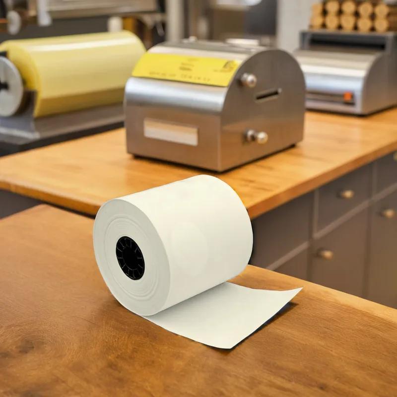 Register Tape Roll 2.25IN X80FT Paper White Thermal 50/Case