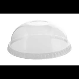 Lid Dome 98MM PET Clear For 12-24 OZ Cup No Hole 1000/Case