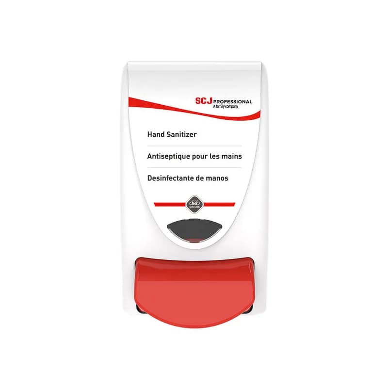 Proline Hand Sanitizer Dispenser 9.252X4.921X4.606 IN White Plastic 15/Case