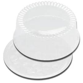 DisplayCake® Cake Container & Lid Combo 8 IN Clear 1-2 Layer 320/Case