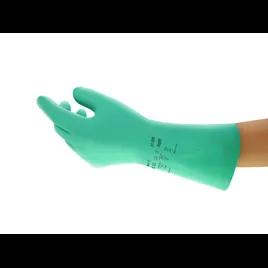 Chemicals Gloves Large (LG) 12.6 IN Green 8MIL Nitrile Rubber UltraGrip 12 Count/Pack 12 Packs/Case 144 Count/Case