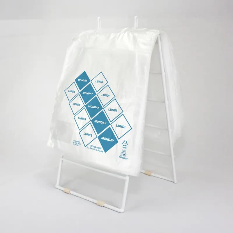 Tuffgards® Bag 6.5X7+1.75 IN Printed Monday High Density Portion Bag 2000/Case