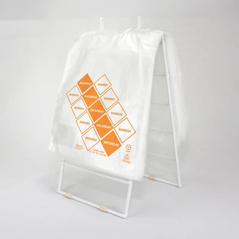 Tuffgards® Bag 6.5X7+1.5 IN Printed Saturday High Density Portion Bag 2000/Case
