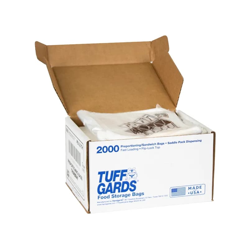 Tuffgards® Bag 6.5X7+1.5 IN Printed Thursday High Density Portion Bag 2000/Case
