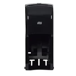 Tork Elevation Toilet Paper Dispenser T7 6.5X6.3X14.2 IN Plastic Black Coreless Vertical High Capacity Universal 1/Each