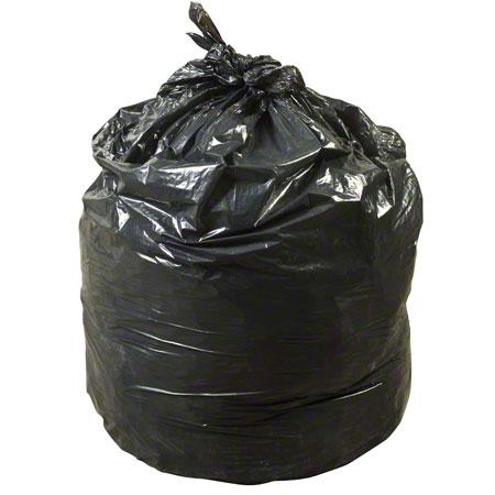 EcoMax Can Liner 28X45 IN 23 GAL Black LDPE 0.9MIL 200/Case