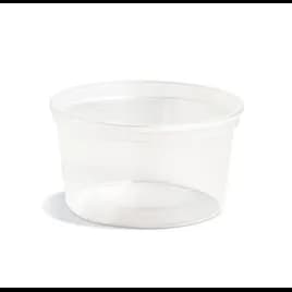 Value Deli Container Base 14 OZ PP Clear Freezer Safe 500/Case
