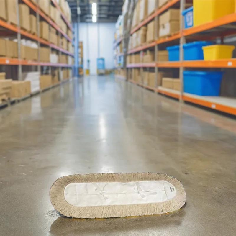 Dust Mop Refill 24X5 IN Natural Cotton 12/Case