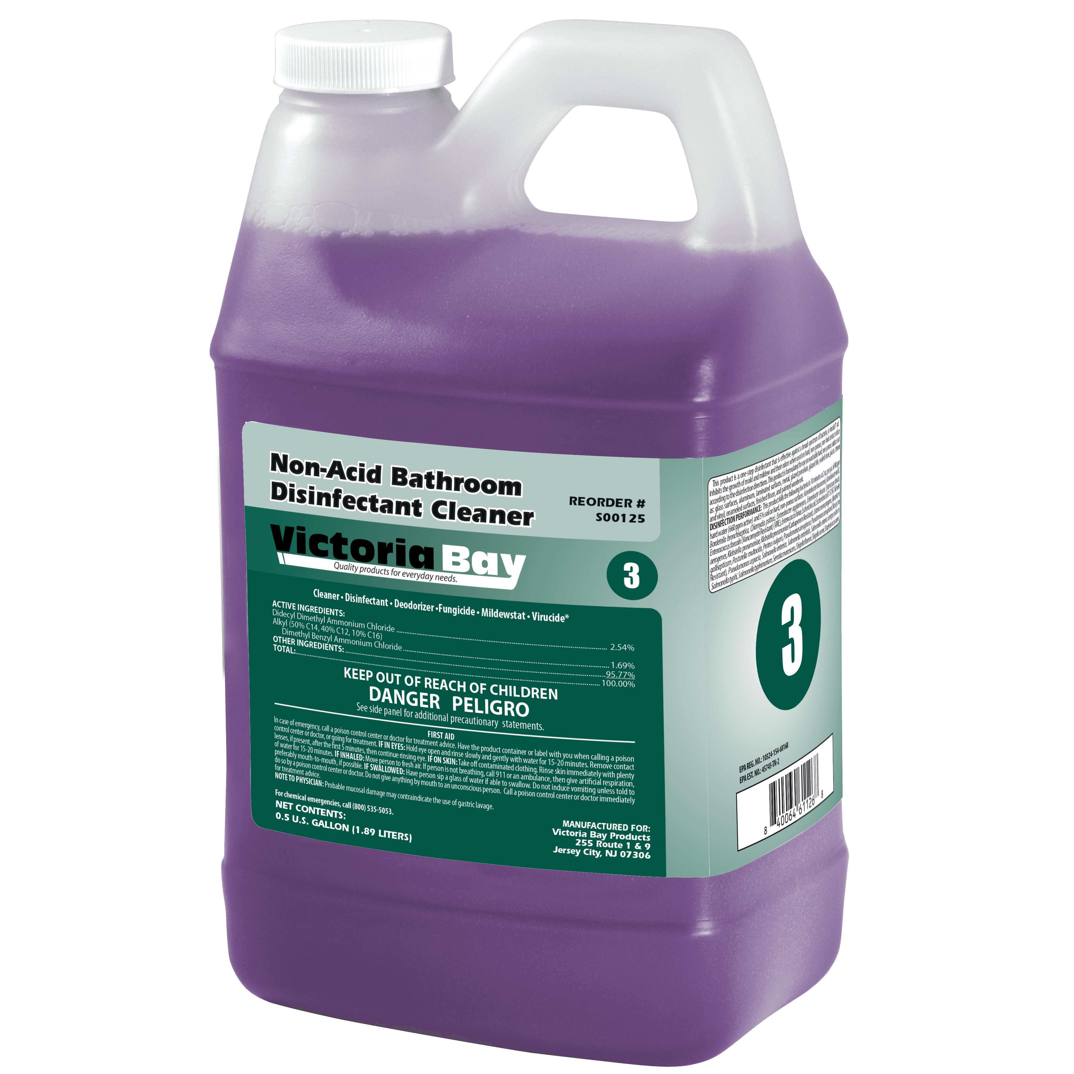 Victoria Bay Non-Acid Bathroom Cleaner 64 OZ 4/Case