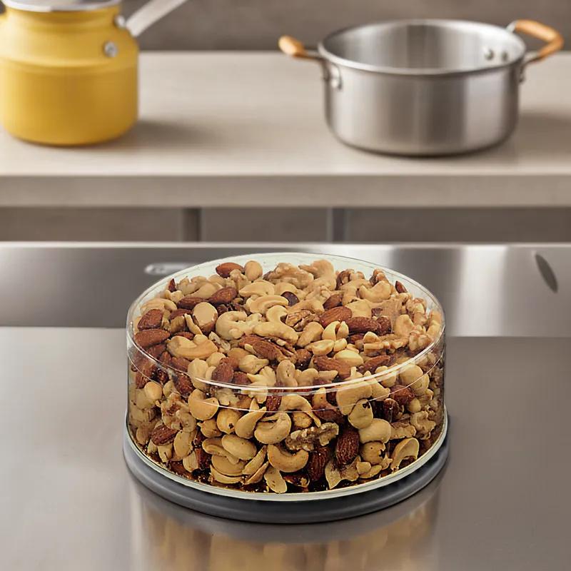 Cake Container 7X2.25 IN Plastic Metal Round 72/Case