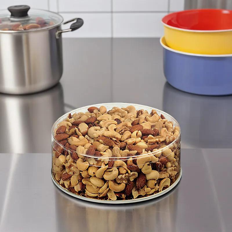 Cake Container 7X2.25 IN Plastic Metal Round 72/Case