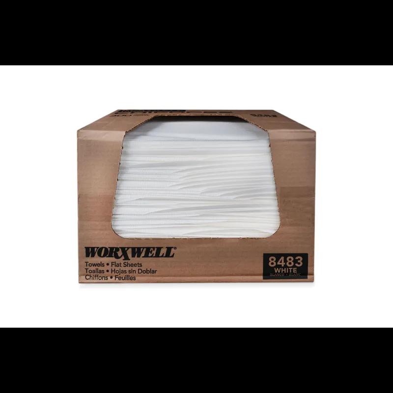 Chicopee® Durawipe® Shop Towel 15X13 IN White 300/Case