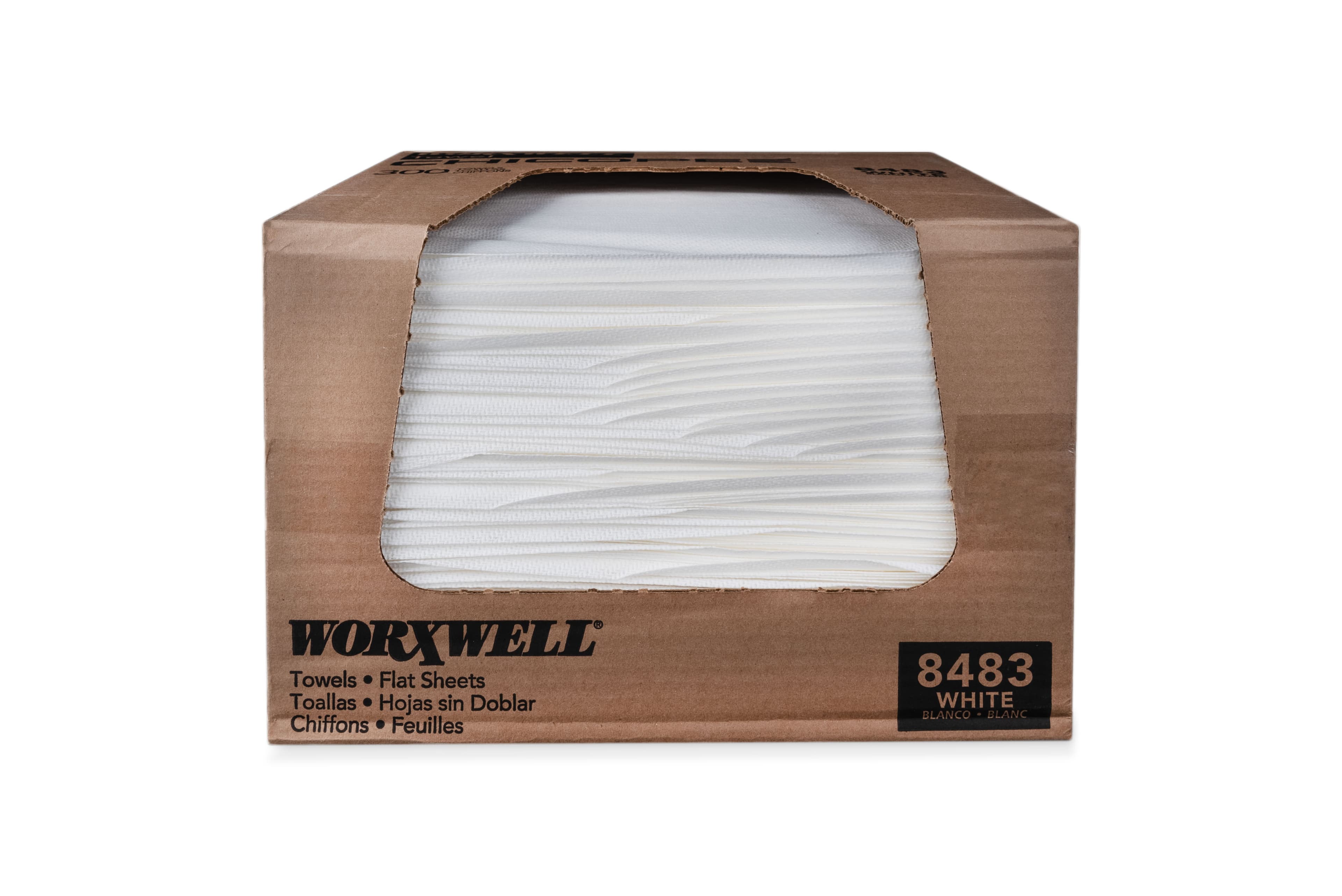 Chicopee® Durawipe® Shop Towel 15X13 IN White 300/Case