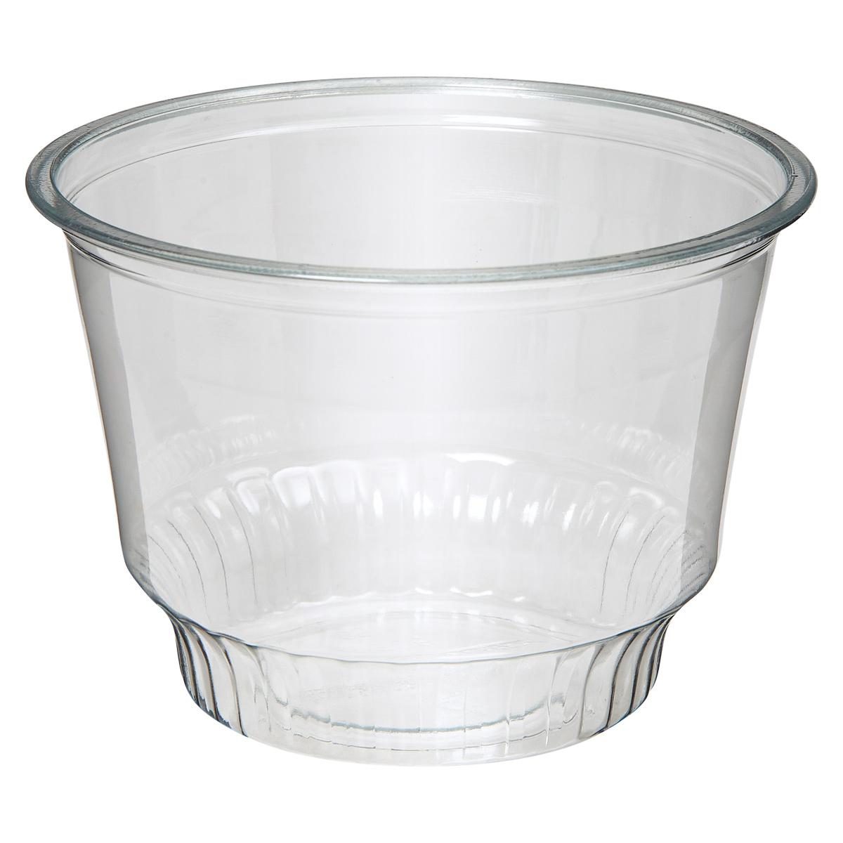 Victoria Bay Sundae Dessert Container 8 OZ PET Clear Round 1000/Case