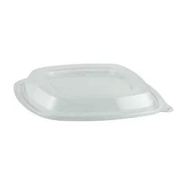 Crystal Classics® Lid 8.13X8.13X0.97 IN RPET Clear Square For Cold Salad Bowl Crack Resistant Leak Resistant 276/Case