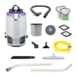 GoFit 6 PLUS Backpack Vacuum 6 QT With Xover Multi-Surface Two-Piece Wand Tool Kit 1/Each