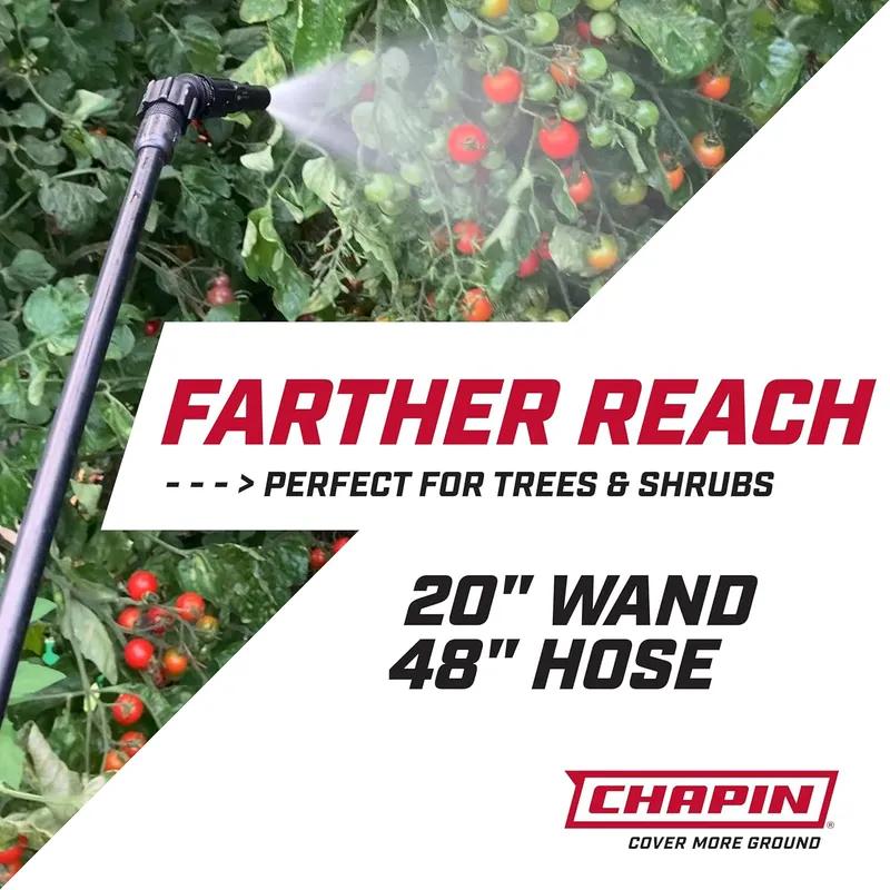 Backpack Sprayer 4 GAL 9X22 IN PP Translucent White With Wand 1/Each