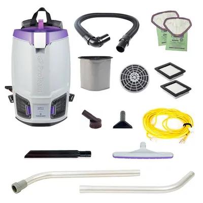 GoFit 6 Backpack Vacuum 6 QT With Xover Multi-Surface Two-Piece Wand Tool Kit 1/Each