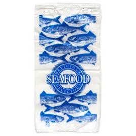 Bag 7x4x14+1 HDPE Clear Delicious Seafood 1000/Case