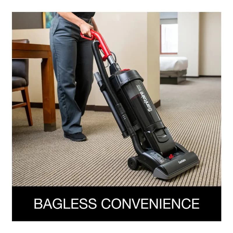 Sanitaire® FORCE® QuietClean® Upright Vacuum 13IN HEPA Filter Dirt Cup 1/Each