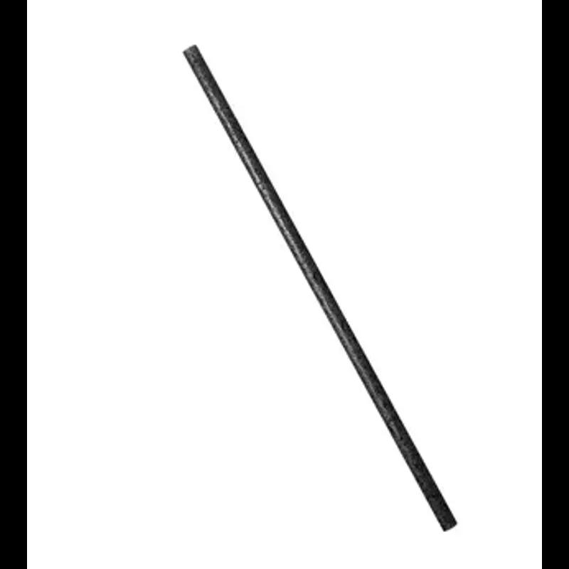Straw 5.9 IN Agave Black Wrapped 500 Count/Pack 4 Packs/Case 2000 Count/Case