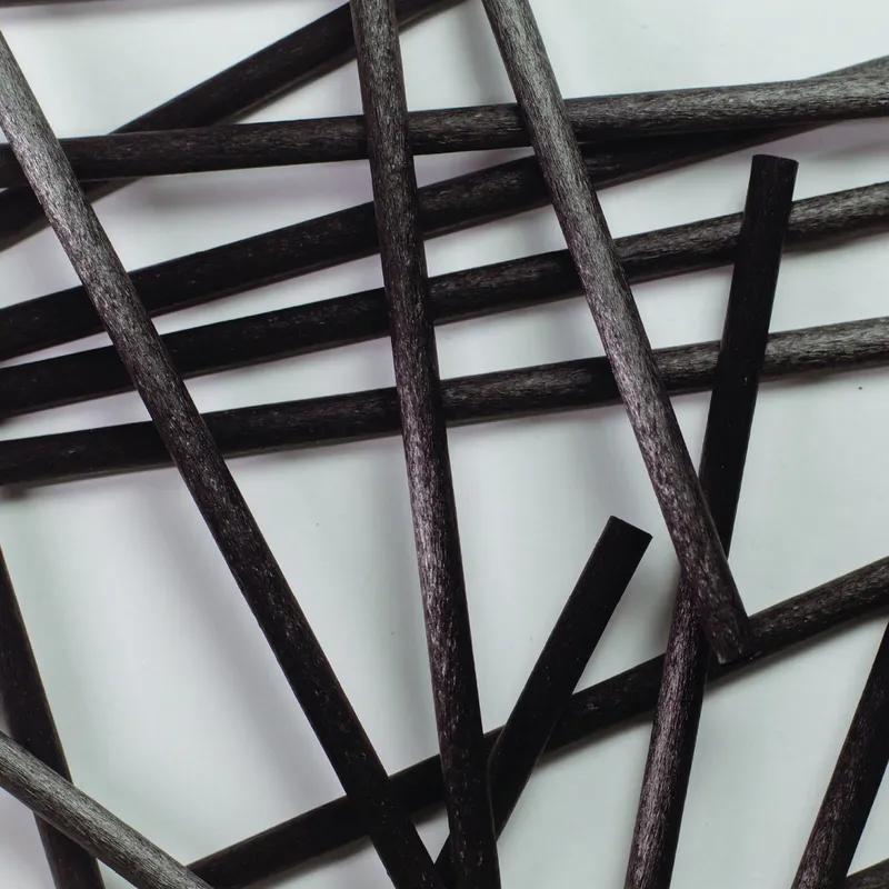 Straw 8.2 IN Agave Black Wrapped 2000/Case