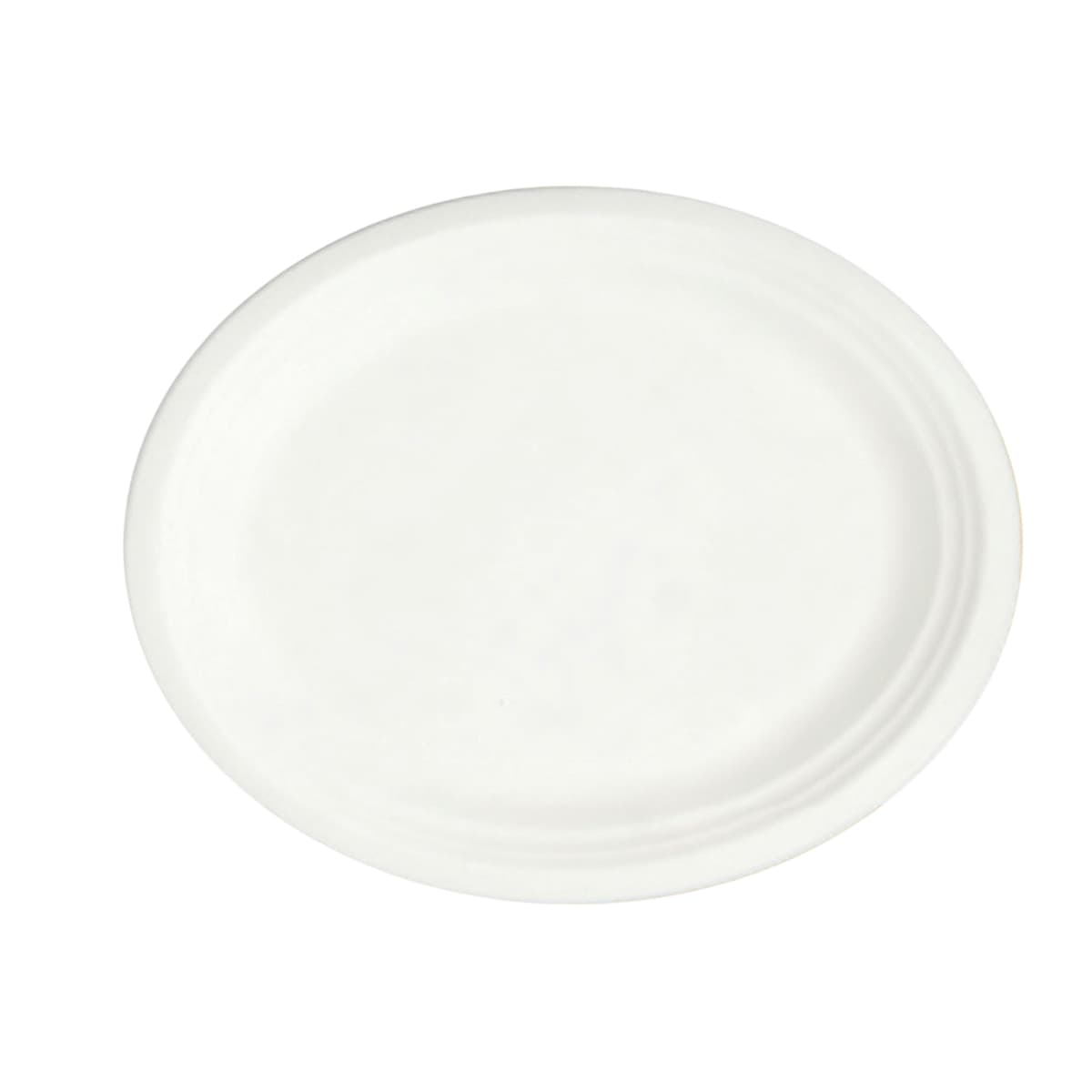 Serving Tray 12 IN Sugarcane Natural Oval 500/Case