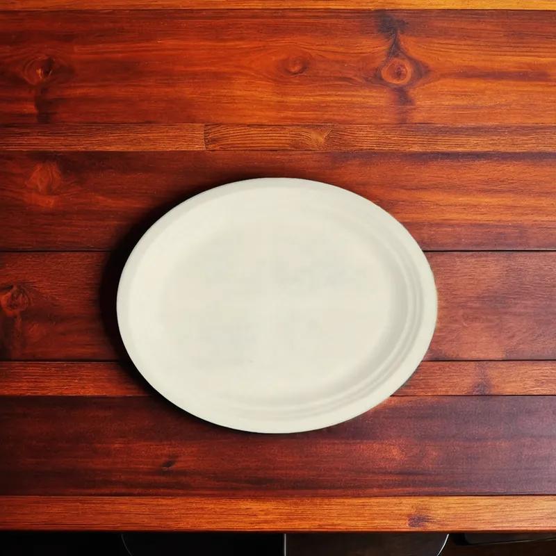 Serving Tray 12 IN Sugarcane Natural Oval 500/Case