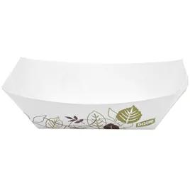 Dixie® Kant Leek® Food Tray 0.5 LB Single Wall Poly-Coated Paper Multicolor Pathways Rectangle 1000/Case
