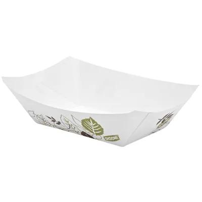 Dixie® Kant Leek® Food Tray 0.5 LB Single Wall Poly-Coated Paper Multicolor Pathways Rectangle 1000/Case