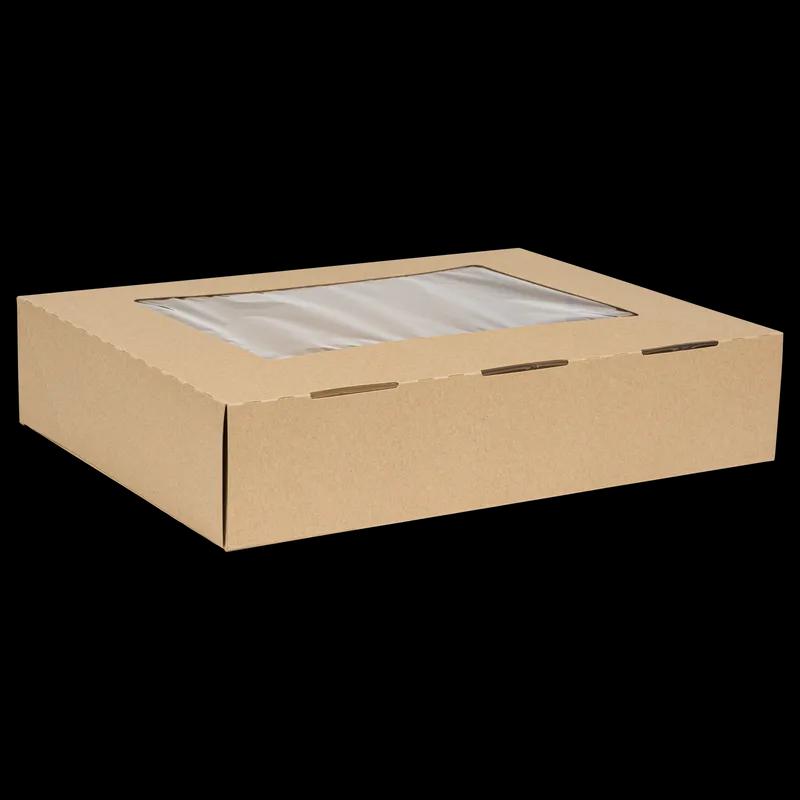 1/2 Sheet Cake Box 19X14X4 IN Kraft With Window 50/Case