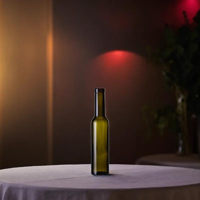 Bar Top Bottle 200 mL Glass Antique Green 24/Case