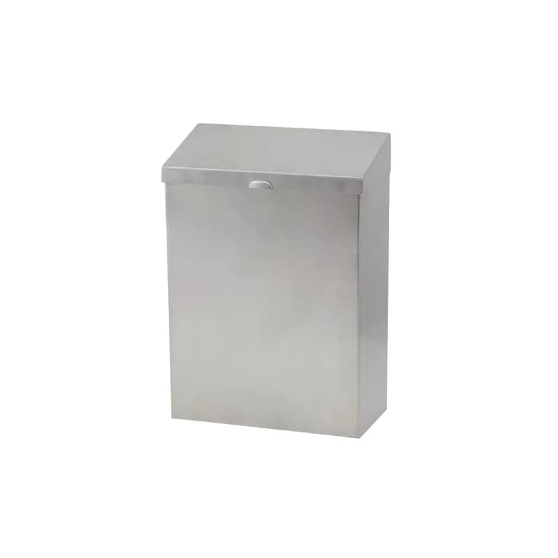Health Gards® Menstrual Care Disposal Receptacle Stainless Stainless Steel 1/Each