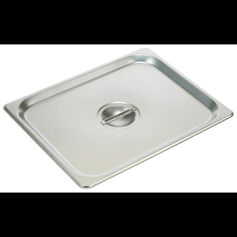 Cover 1/2 Size 12.75X10.5X1 IN 18/8 Stainless Steel Rectangle For Pan Solid 1/Piece