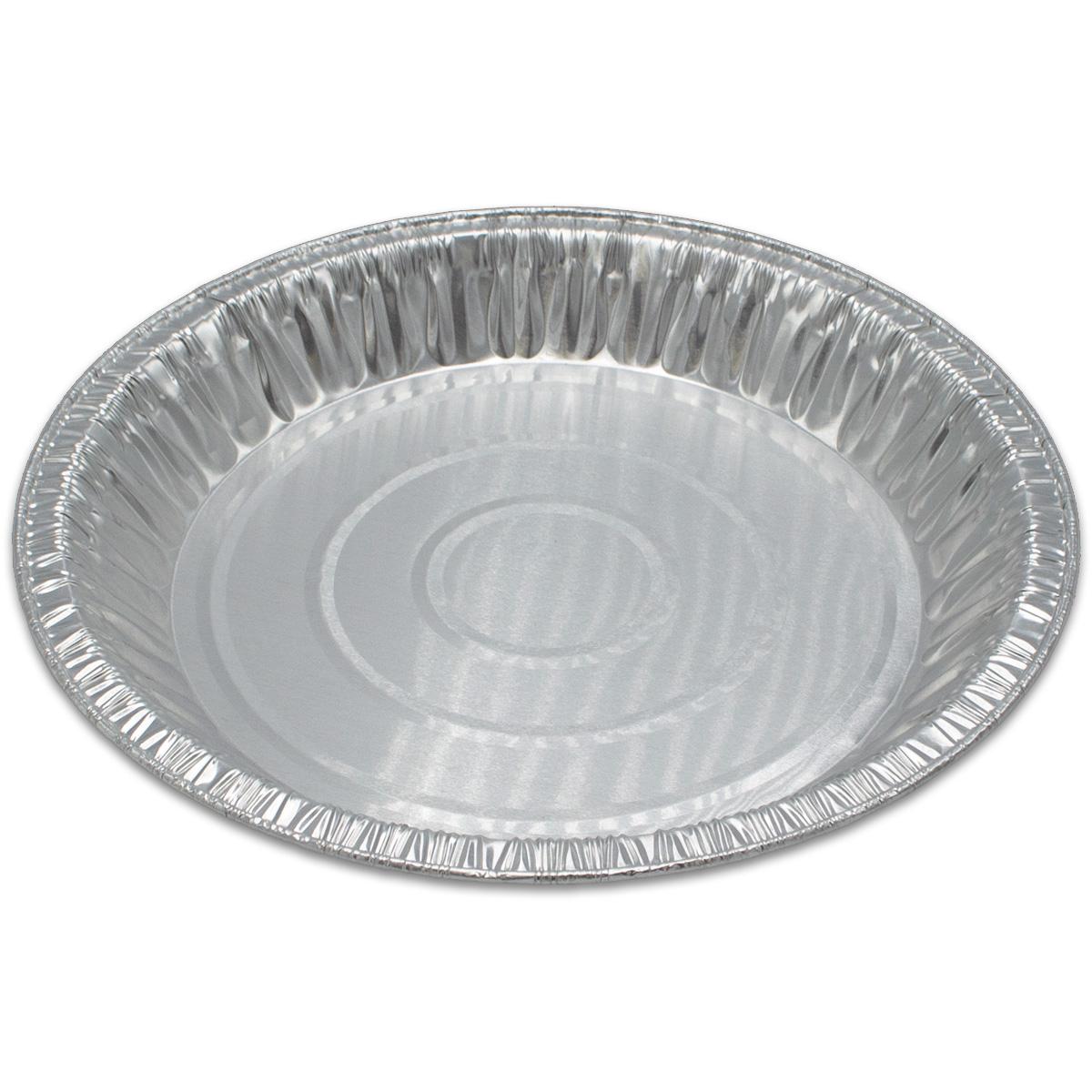 Pie Plate 10X1.25 IN Aluminum Round Extra Deep 500/Case