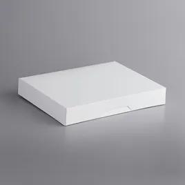 Cake Donut Box 15X11.5X2.25 IN Corrugated Paperboard White 100/Bundle