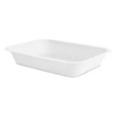 Take-Out Container Base 42 OZ White 600/Case