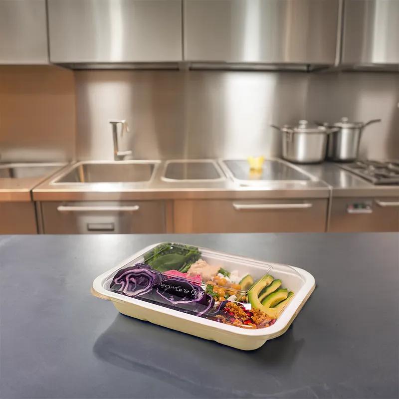 Lid Plastic For Container Size 5 600/Case