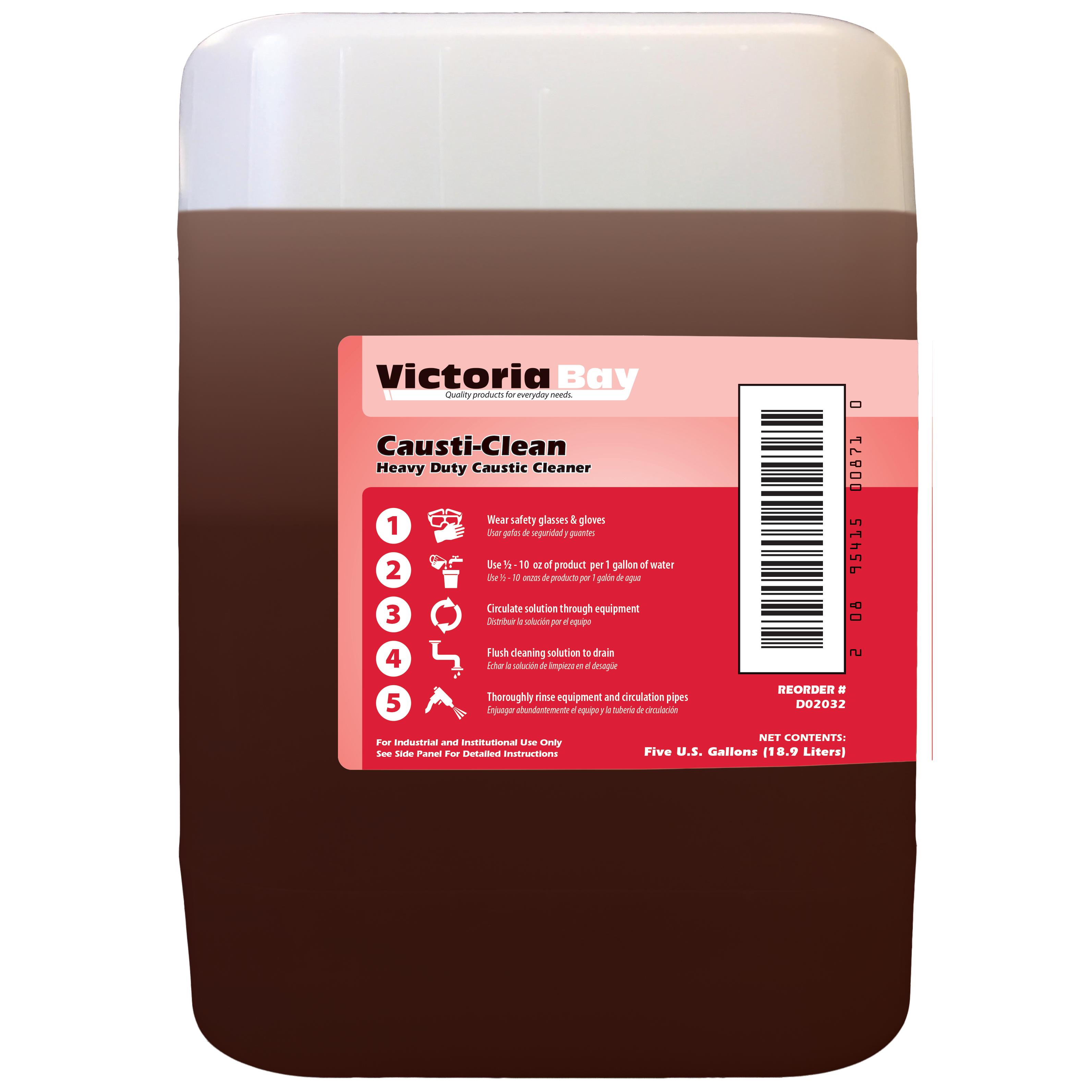 Victoria Bay Causti-Clean Heavy Duty Caustic Cleaner 5 GAL 1/Pail