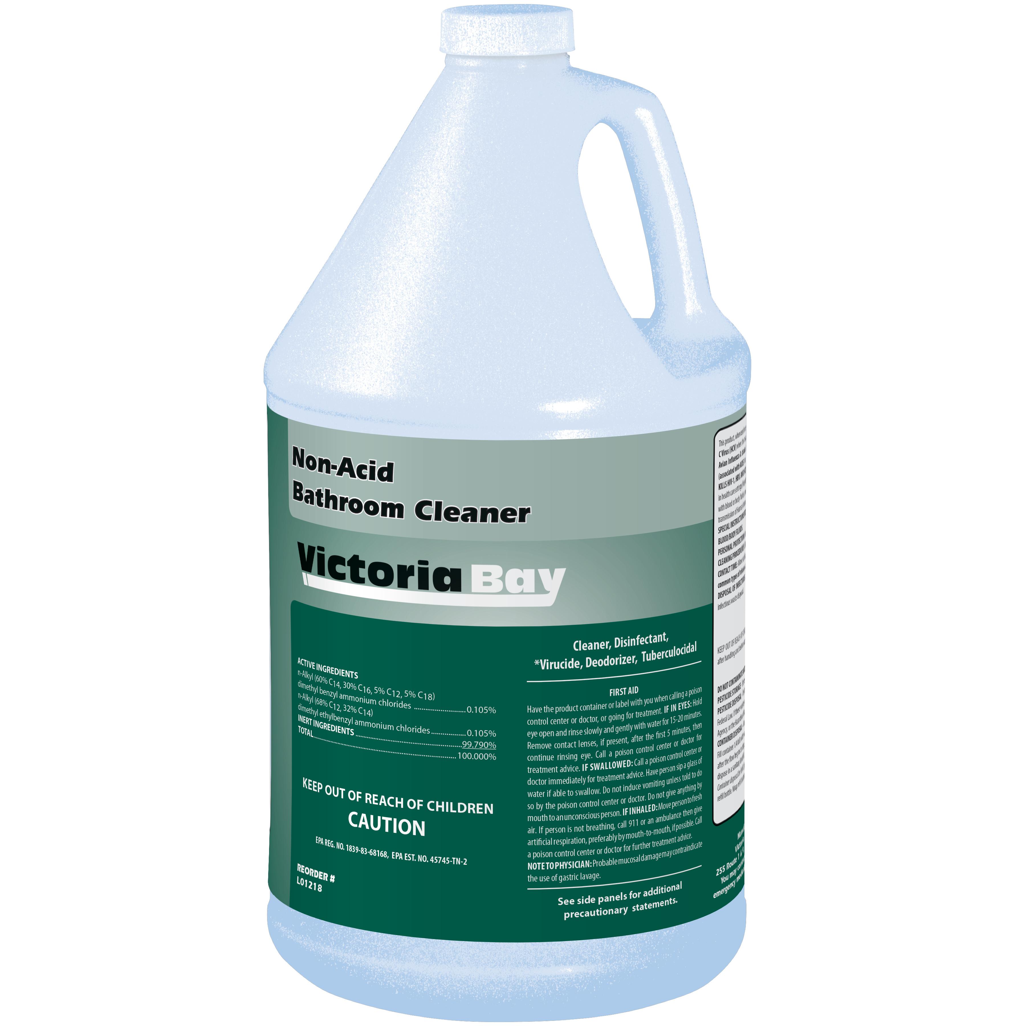 Victoria Bay Non-Acid Bathroom Cleaner Victoria Bay 1 GAL 4/Case