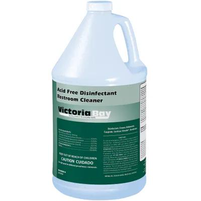 Victoria Bay Acid Free Disinfectant Restroom Cleaner 1 GAL 4/Case