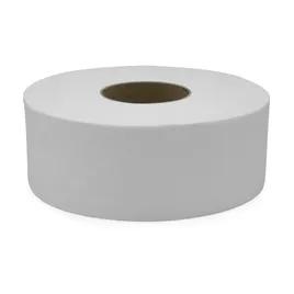 Victoria Bay Toilet Paper & Tissue Roll 3.3IN X1000FT 2PLY Virgin Paper White Embossed Jumbo Jr (JRT) 12 Rolls/Case