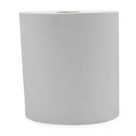 Victoria Bay Roll Paper Towel 7.9IN X800FT 1PLY Recycled Paper White Hardwound Embossed 6 Rolls/Case 60 Cases/Pallet