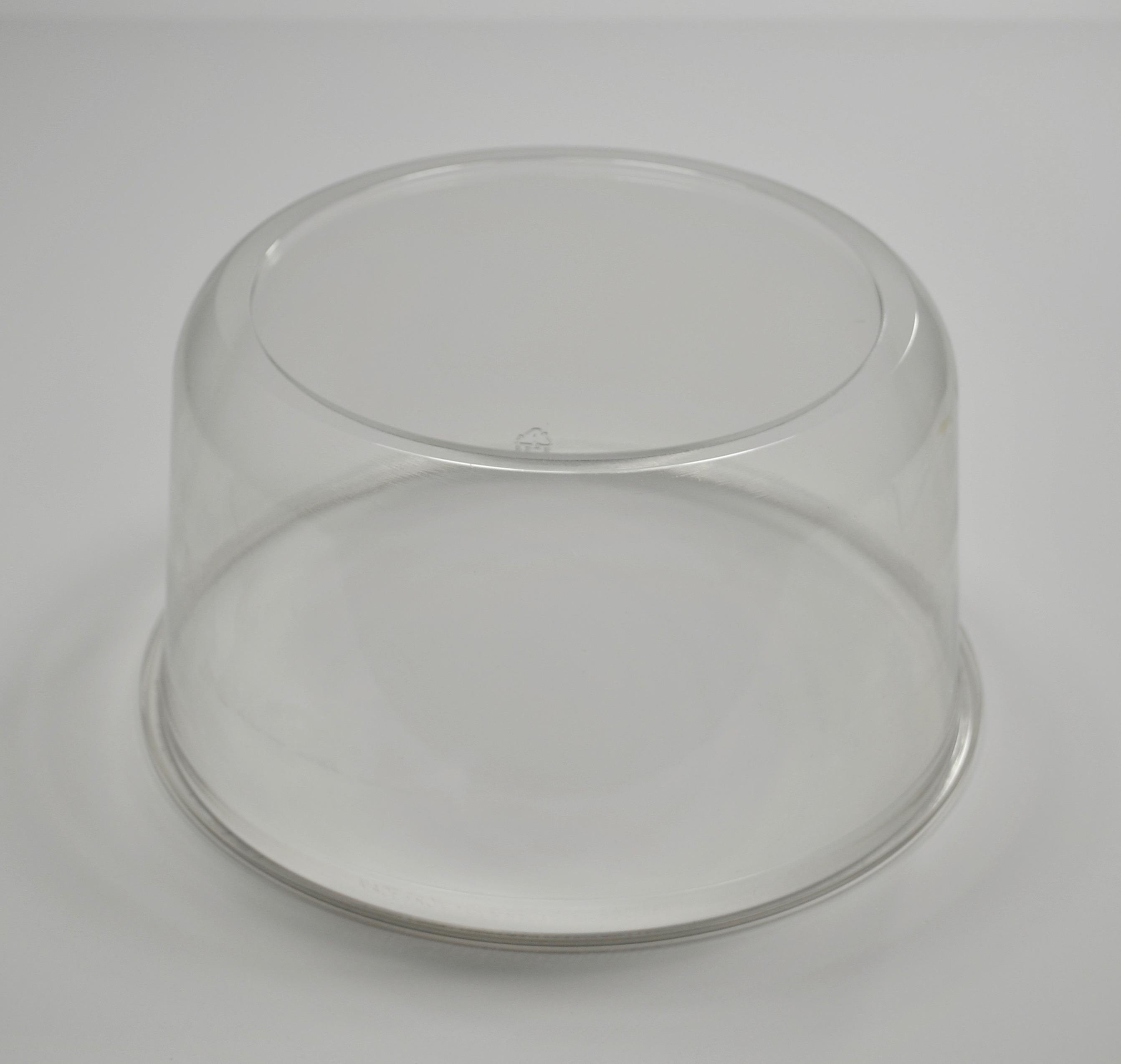 Lid Dome 9X5 IN Round For Cake Base Smooth 120/Case