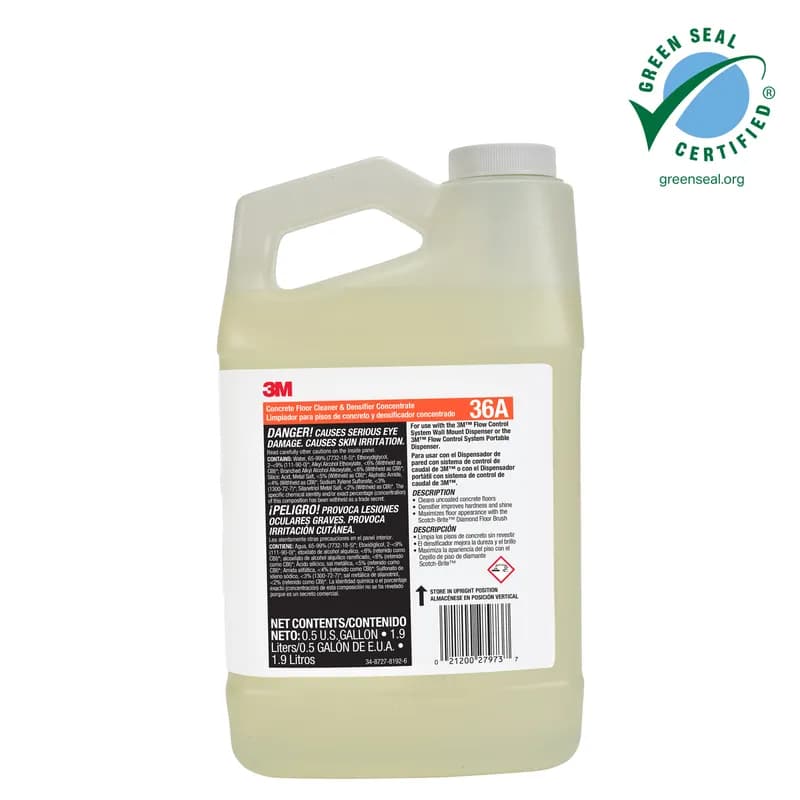 3M™ Concrete Cleaner & Densifier 0.5 GAL Floor Liquid Concentrate 4/Case