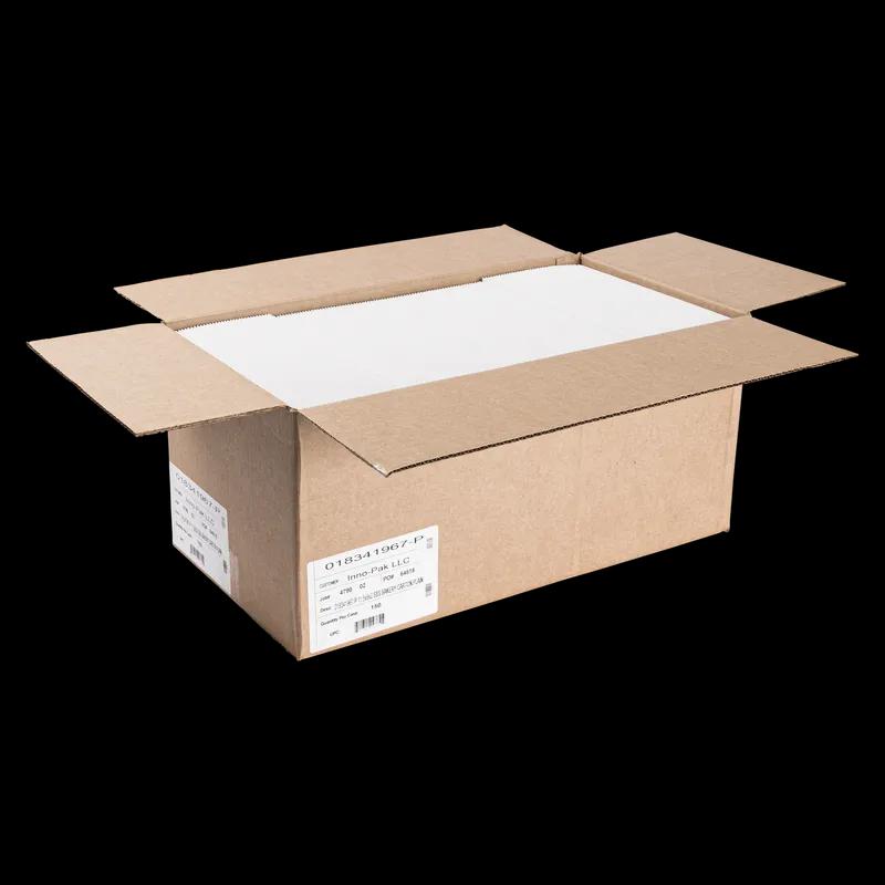 Donut Box 11.5X8X2 IN SBS Paperboard White Waterfall With Window 150/Case