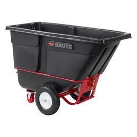 Brute® Utility Tilt Truck 34X72.25X44.63 IN 1 Cubic Yard 2100 LB Heavy Duty Towable Trainable Rotomolded 1/Each