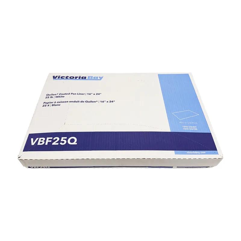 Victoria Bay Baking Pan Liner 16.375X24.375 IN Quilon® Paper Bleached Kraft 25LB 1000/Case