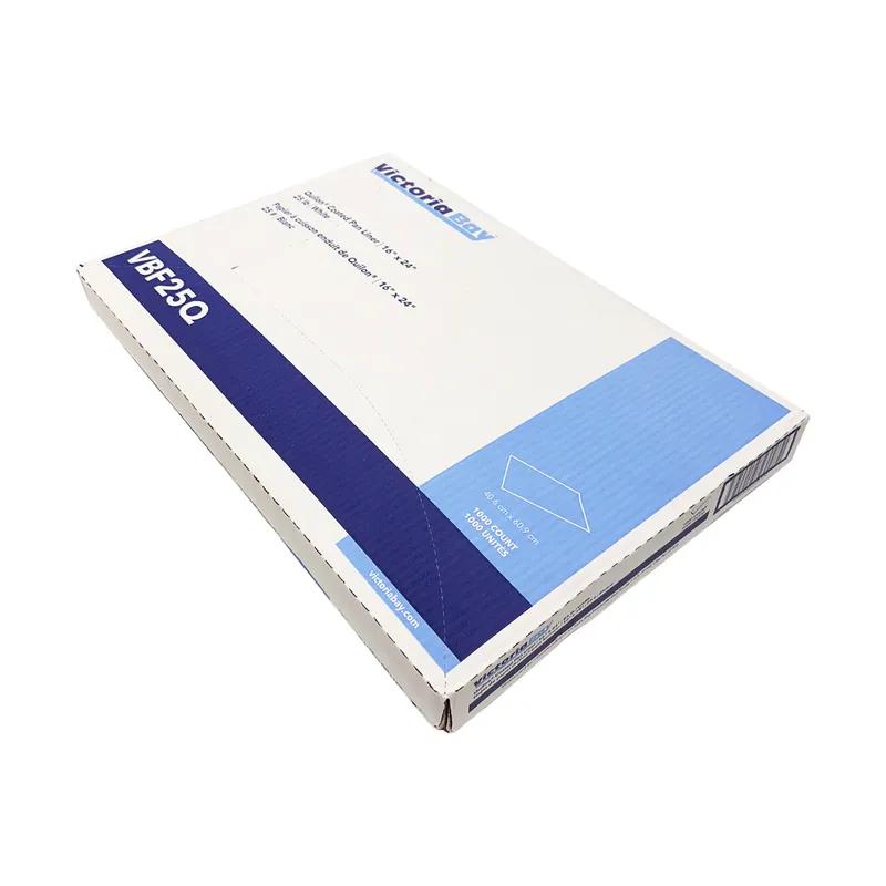 Victoria Bay Baking Pan Liner 16.375X24.375 IN Quilon® Paper Bleached Kraft 25LB 1000/Case
